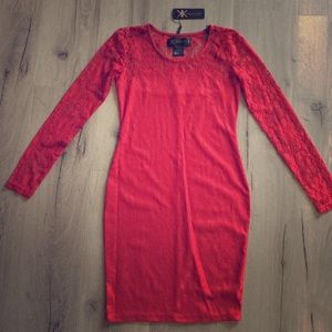 Red Lace Dress